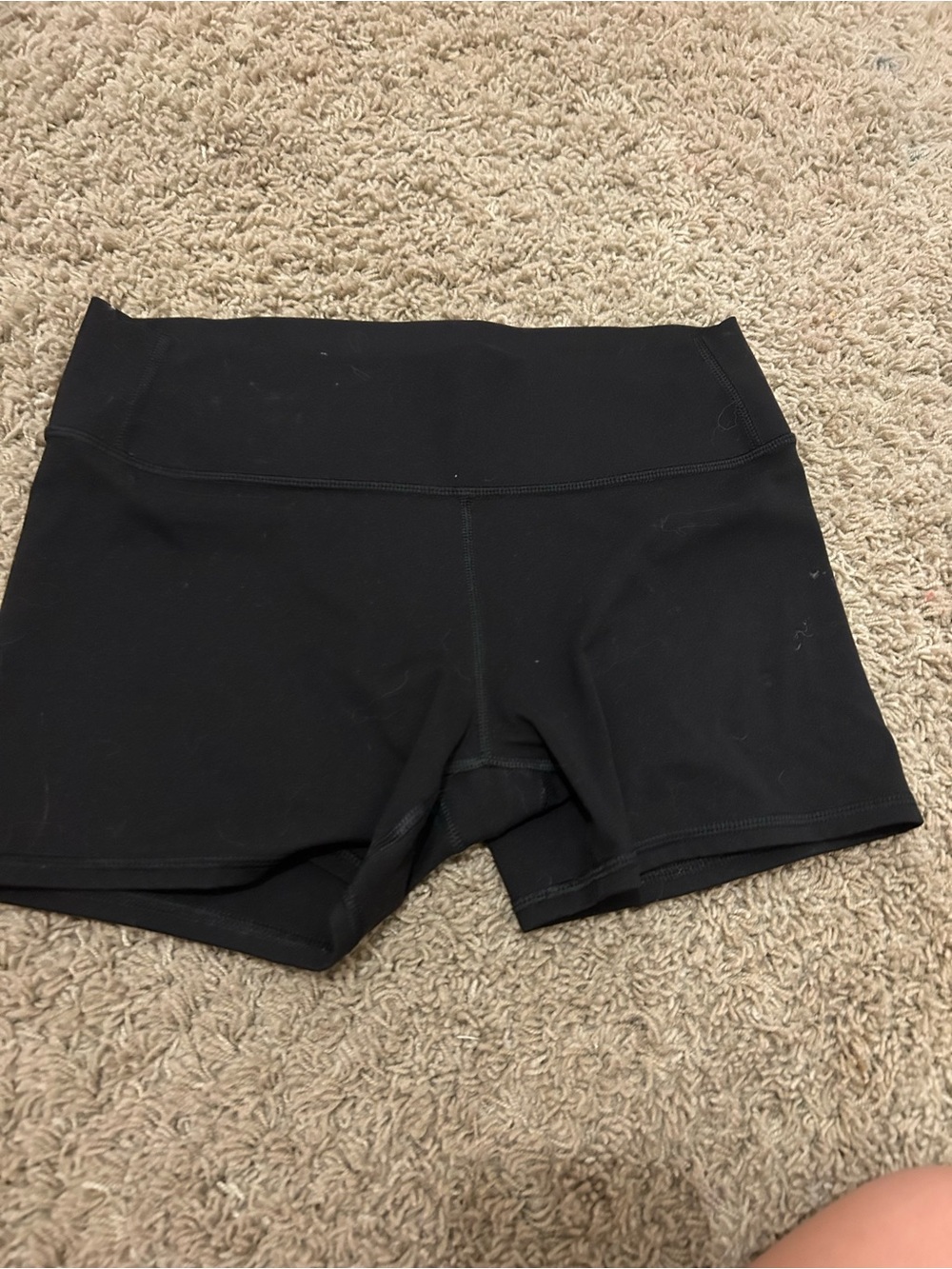 all in motion Black High-Rise Bike Shorts